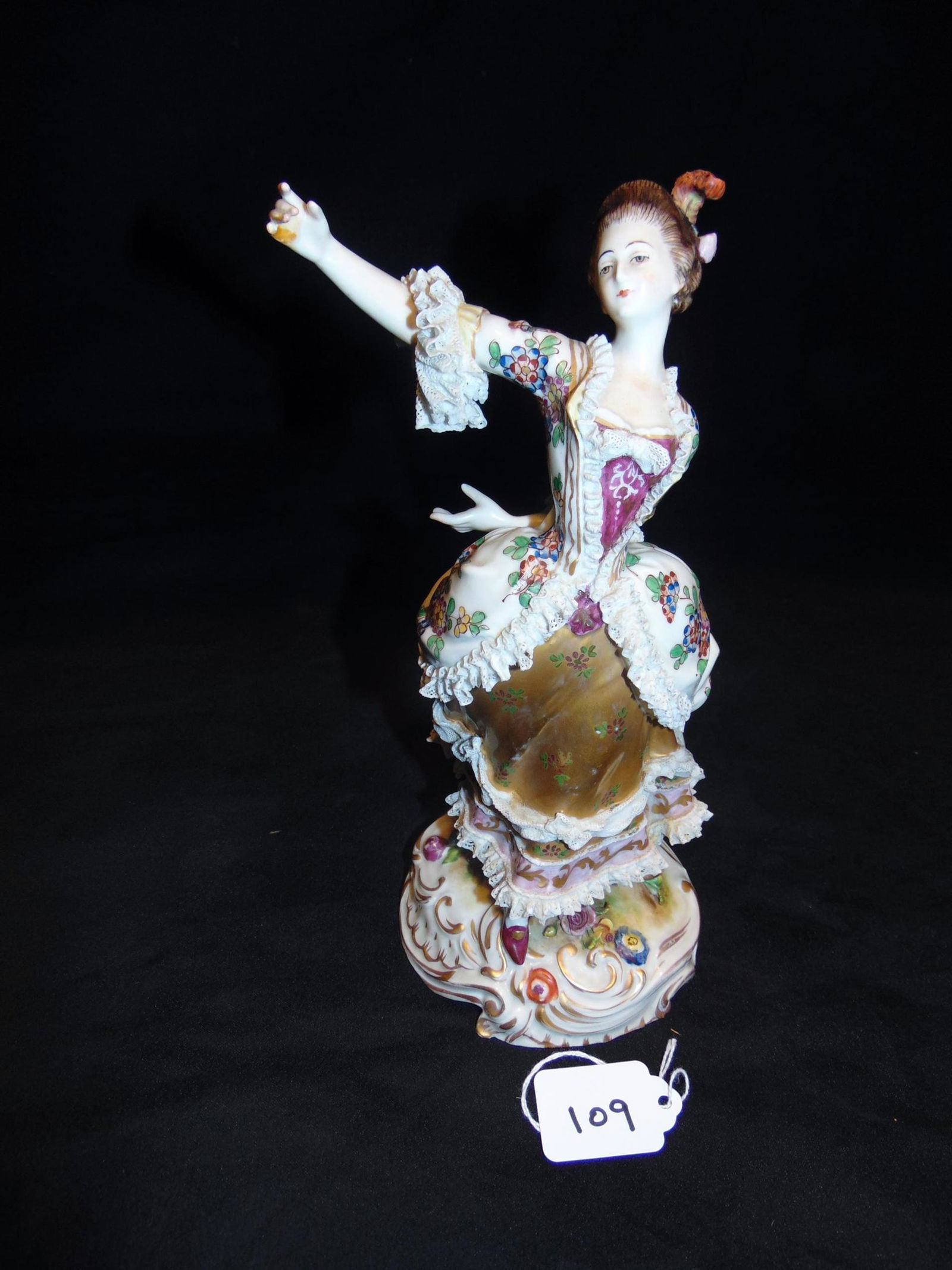 Antique Dresden Figurine (1 of 3)