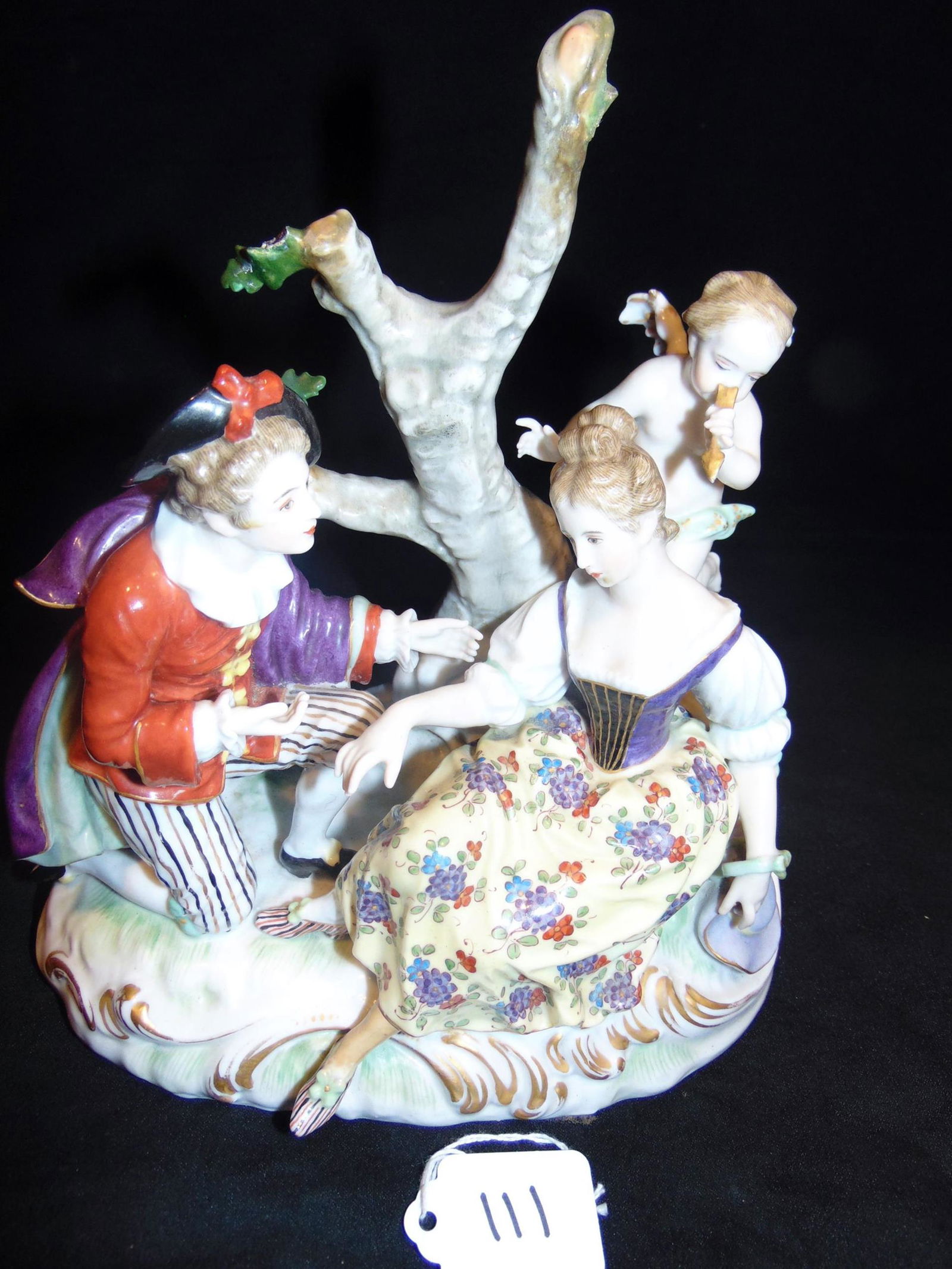 3 Figure Dresden Figurine (1 of 5)