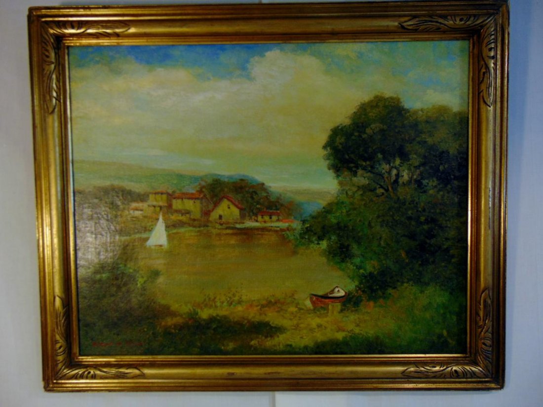 Oil on Canvas by Ricahard W. Wilson (1 of 3)