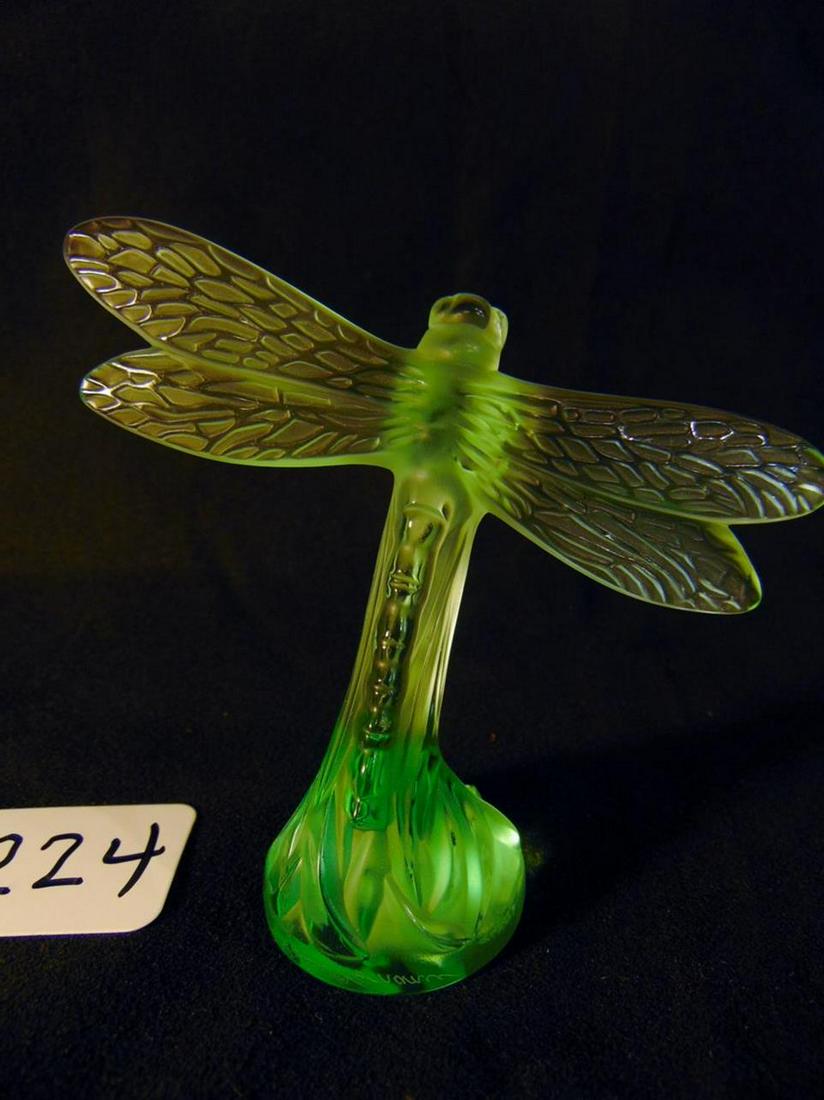 Lalique Green Dragonfly (1 of 3)
