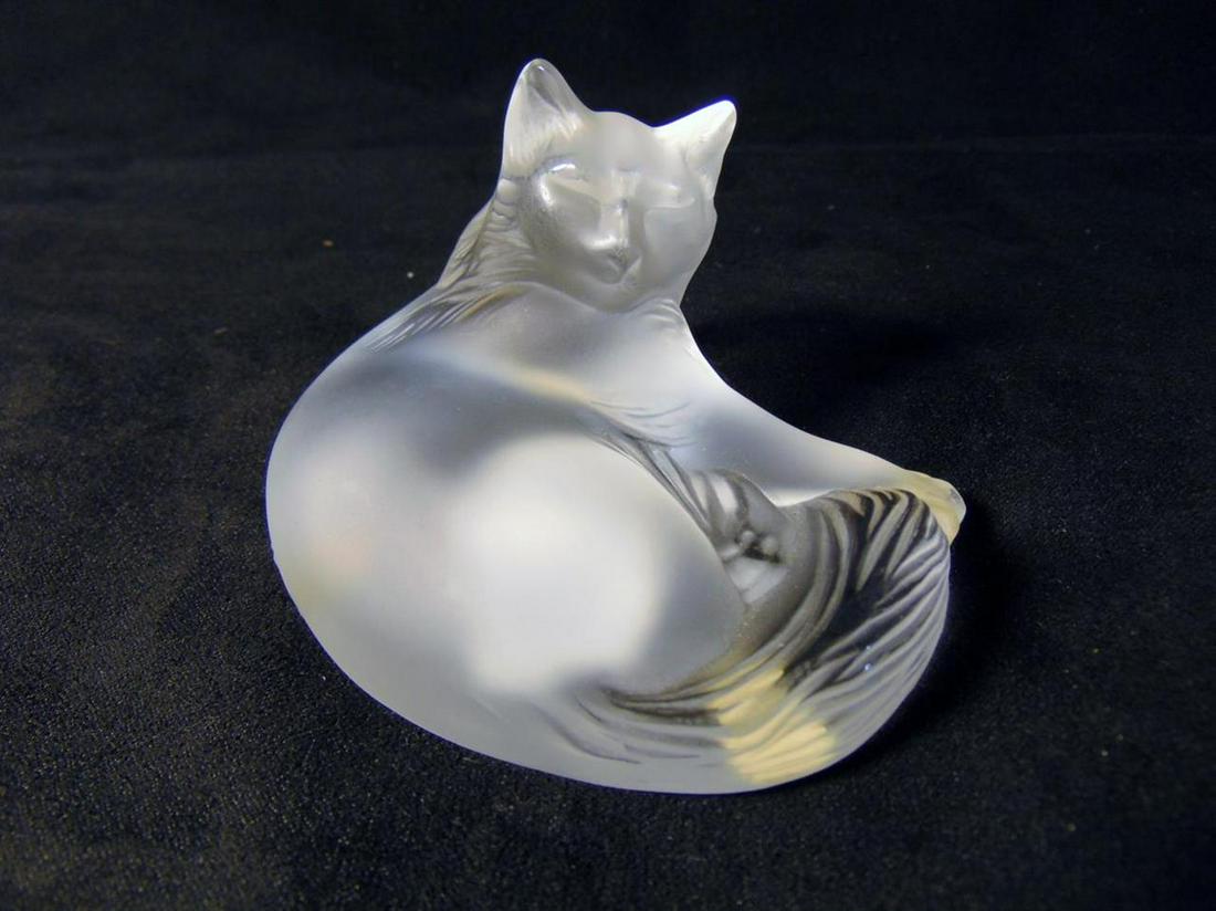Lalique "Happy Cat" (1 of 4)