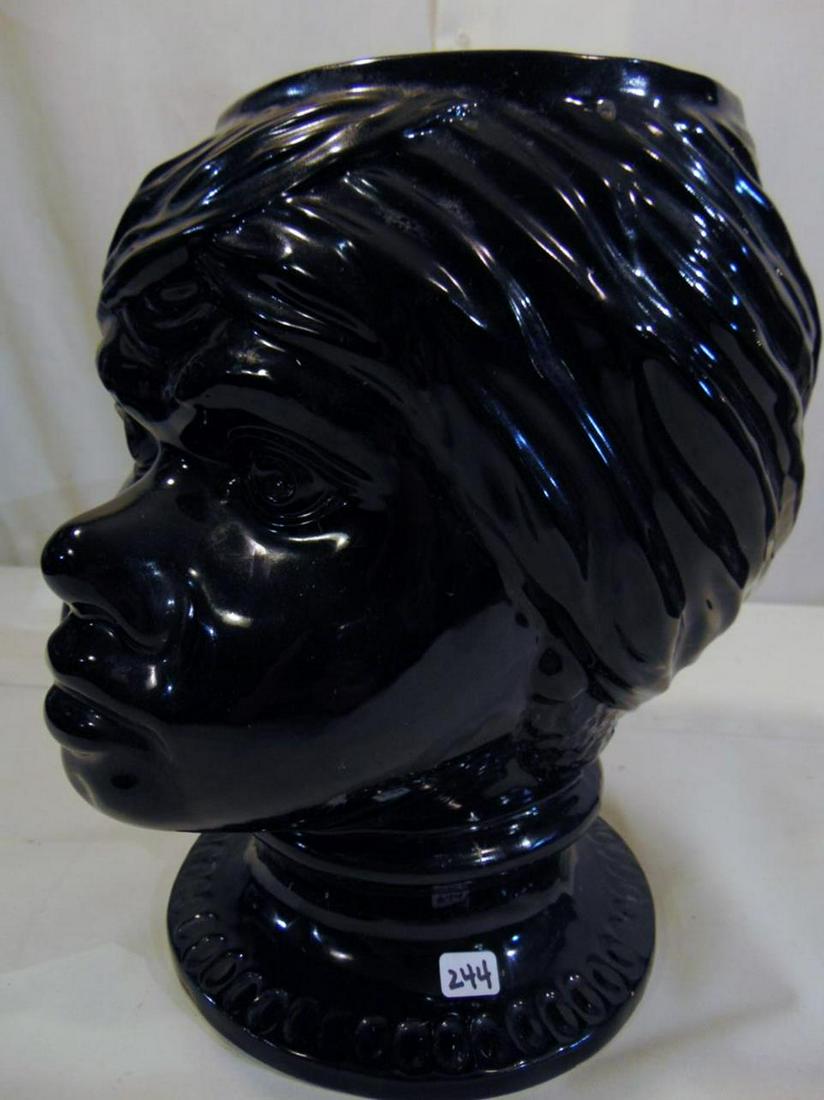 MCM Ferlaro Pottery Head Planter (1 of 4)