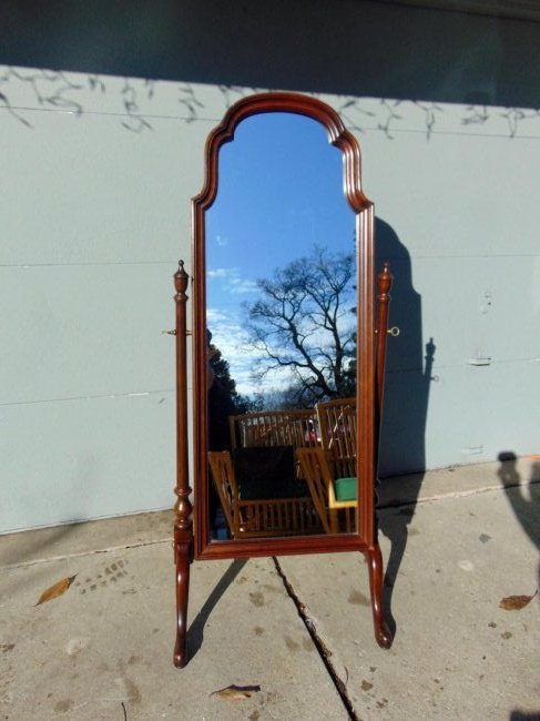 Ethan Allen Freestanding Cheval Mirror (1 of 3)
