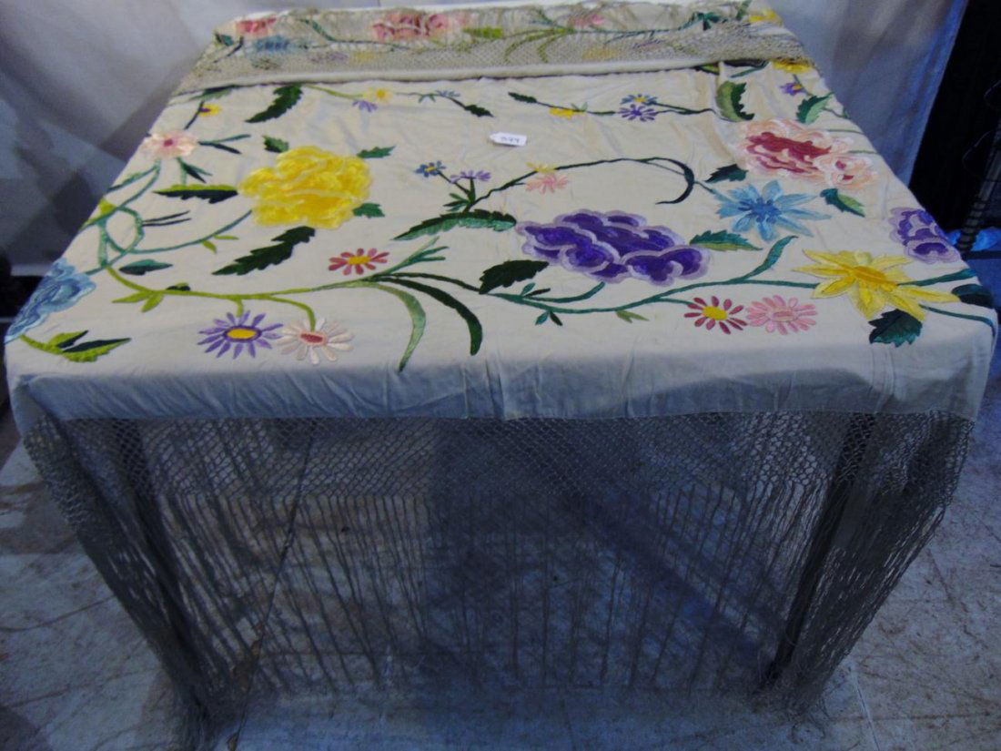 Hand Embroidered Shawl (1 of 5)
