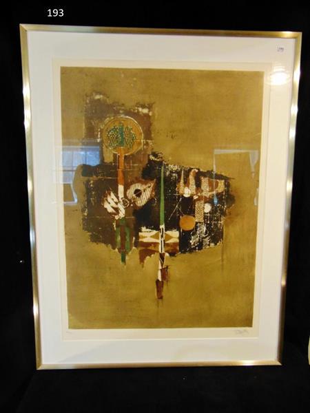 Jonny Friedlaender Engraving: This framed engraaving by Listed German Artist Jonny Friedlaender (1912-1992) measures 32.5"Tx24.5"W. Friedlaender was born in Prussian Silesia and studied at the Acadamie of Arts in Breslau. He then 