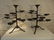 Cast Iron Geranium Stands, pair
