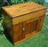 Primitive Flip top Pine One Door Dry sink - 2