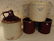 Primitive Crocks and Two Tone Jug