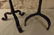 Hand Wrought 18th Century Iron Candle Sticks - 4