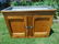 Country Pine Double Door Dry Sink - 2