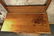 Oak 3 Drawer Commode with Back Splash and Towel Bar - 3