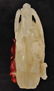 White Jade Bird, Mother of Pearl Inlay Lacquered - 10