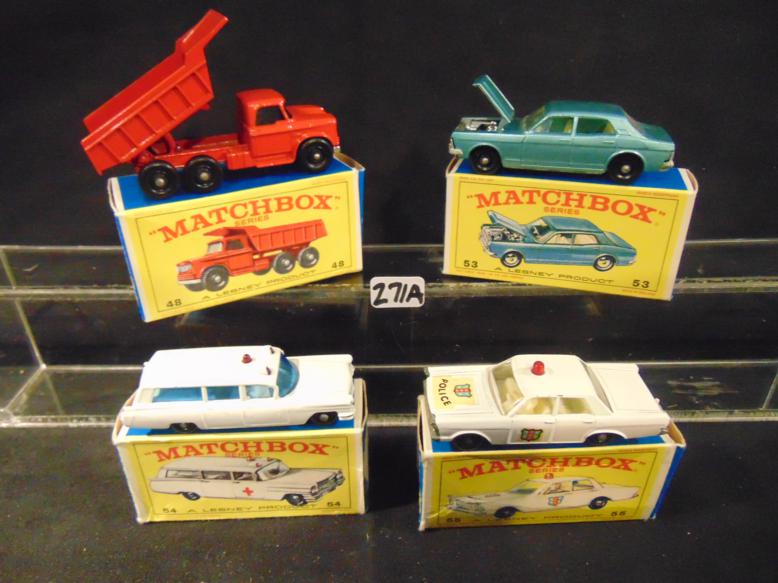 matchbox cars in original boxes