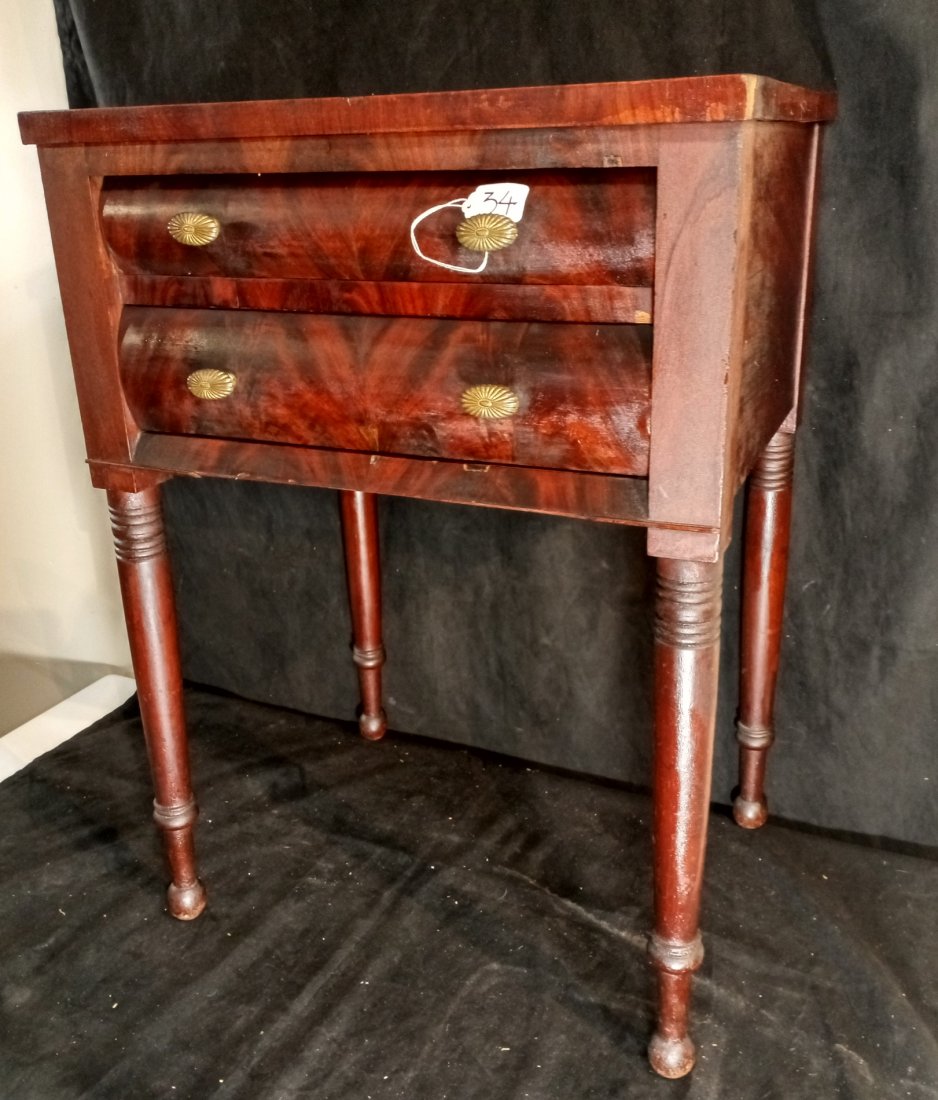 Early Federal Mahogany Stand (1 of 9)