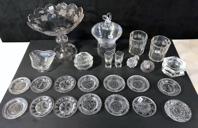 Group of Early and Quality Glassware (1 of 6)