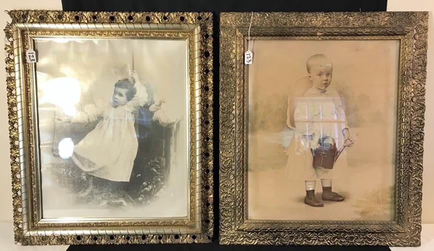 Two Period Framed Victorian Photos Of Children (1 of 10)