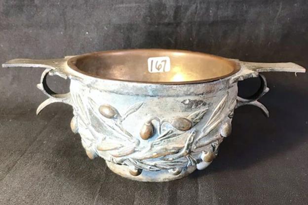 Early Double Handled Bronze Censer (1 of 8)
