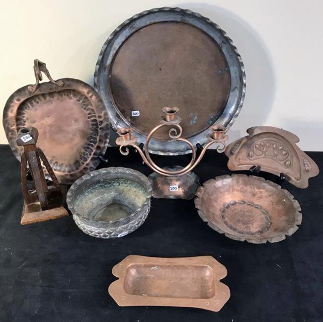 Arts and Crafts Copper Lot (1 of 7)