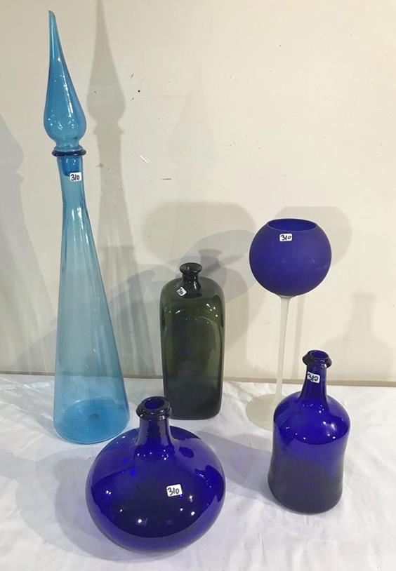 Group of Hand-blown and Vintage Glass (1 of 8)