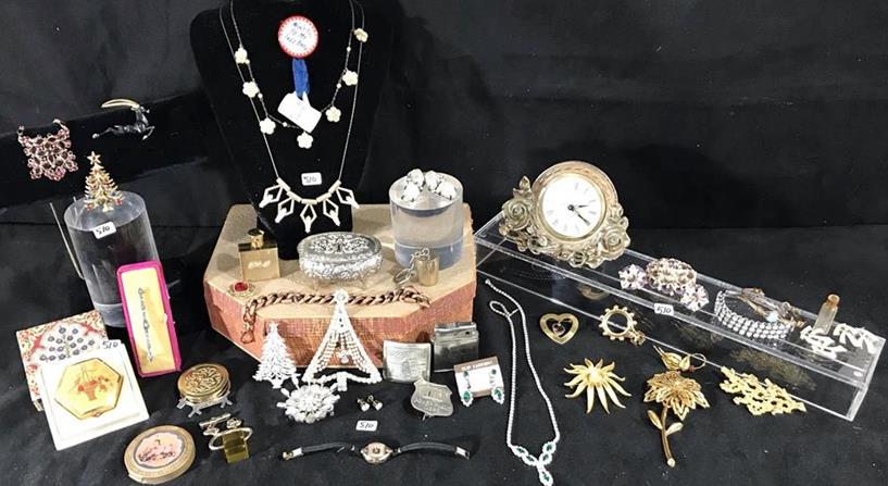Group of Costume Jewelry to include Schiaparelli, (1 of 13)
