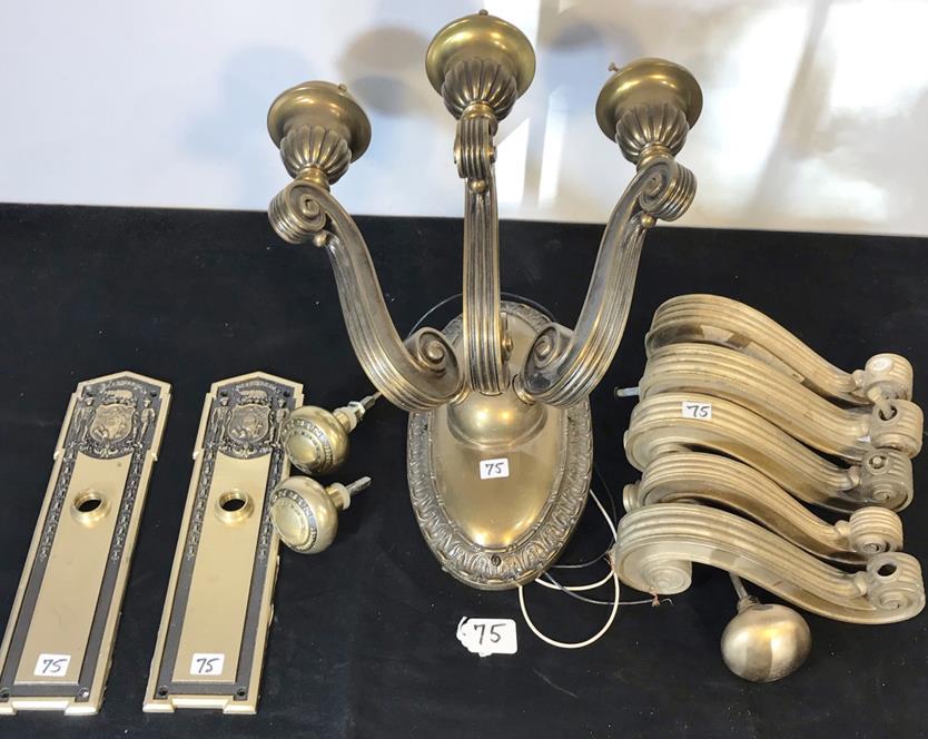 Wisconsin State Capitol Building Door Knobs/Plates (1 of 20)