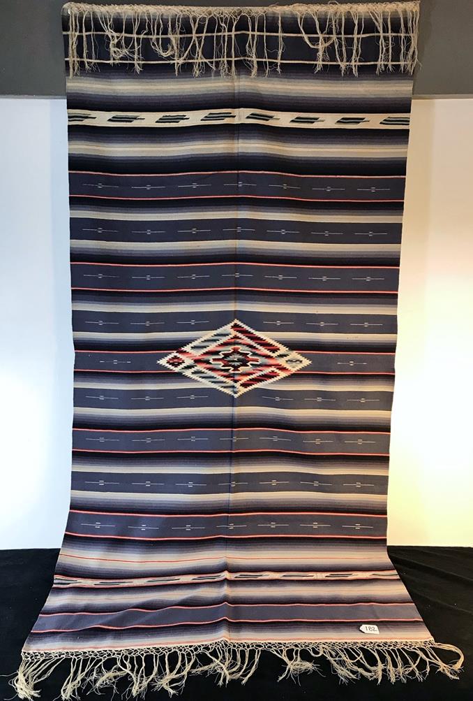 1940's Handwoven Saltillo Blanket (1 of 10)
