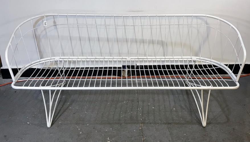 MCM 1960's Homecrest Metal Sofa and Cushions (1 of 7)