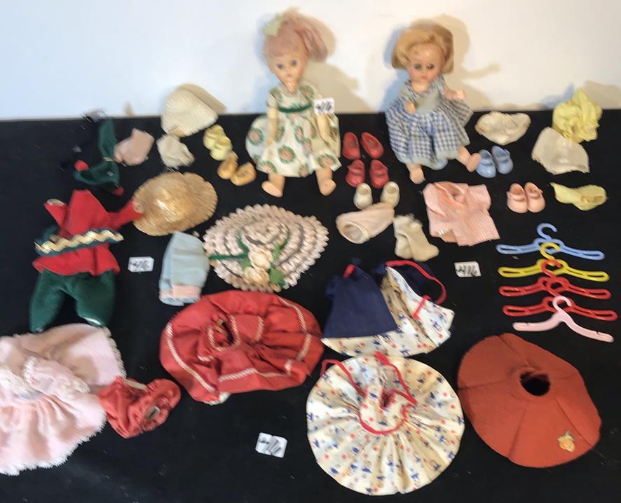 2 Cosmopolitan Doll Company 1950's Dolls and Outfits (1 of 4)