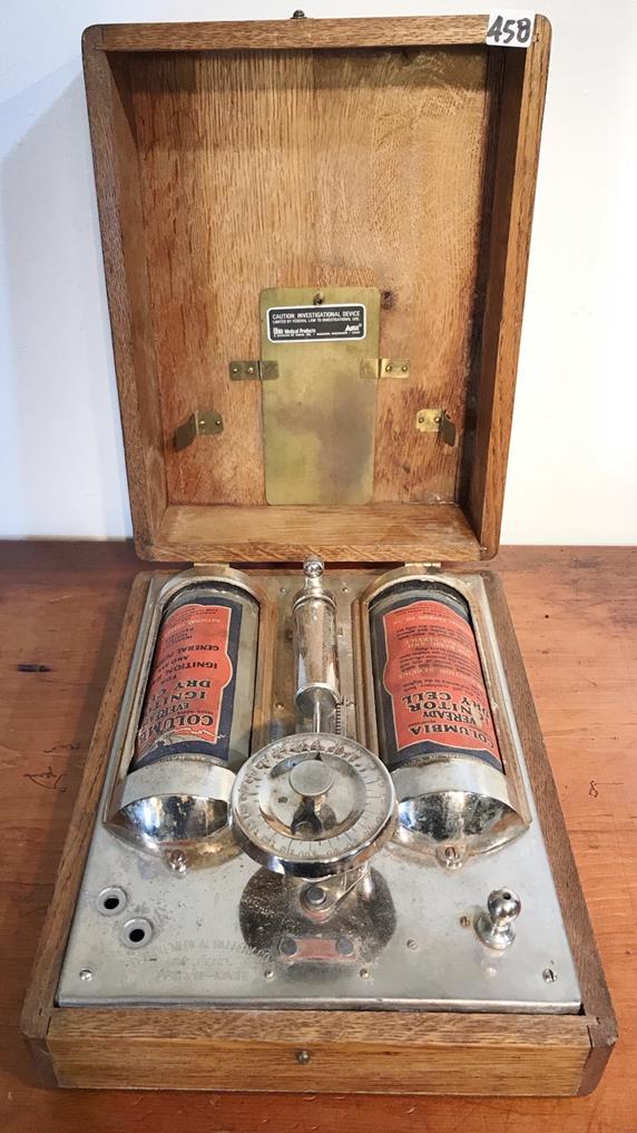 Quackery Electroshock Cure Box c. 1900 (1 of 4)