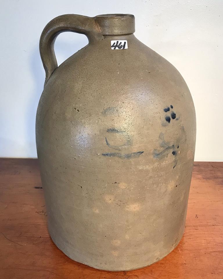 Early 3 Gallon Decorated Beehive Jug (1 of 3)