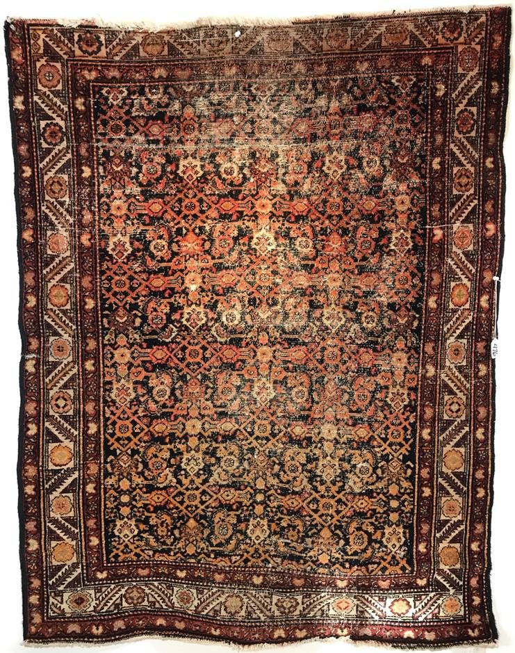 Antique Finely knoted Middle Eastern Full Field Floral (1 of 7)