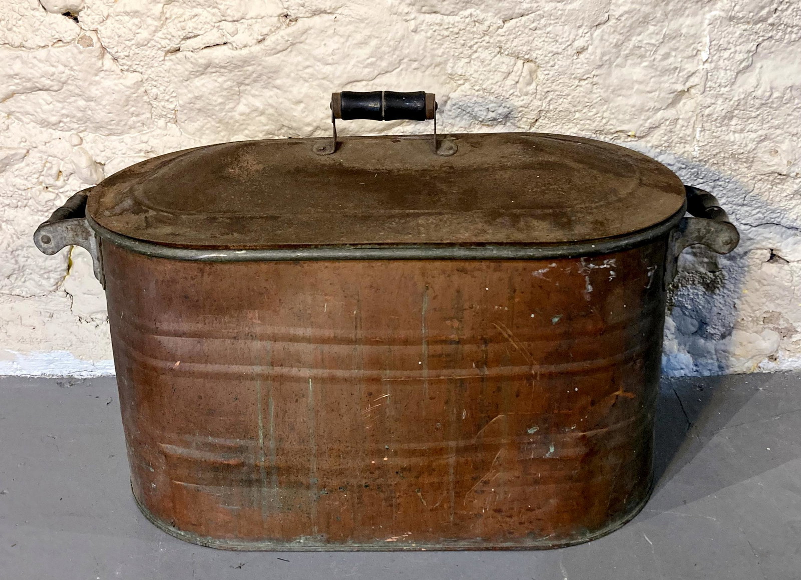 Large Vintage Copper Boiler (1 of 4)