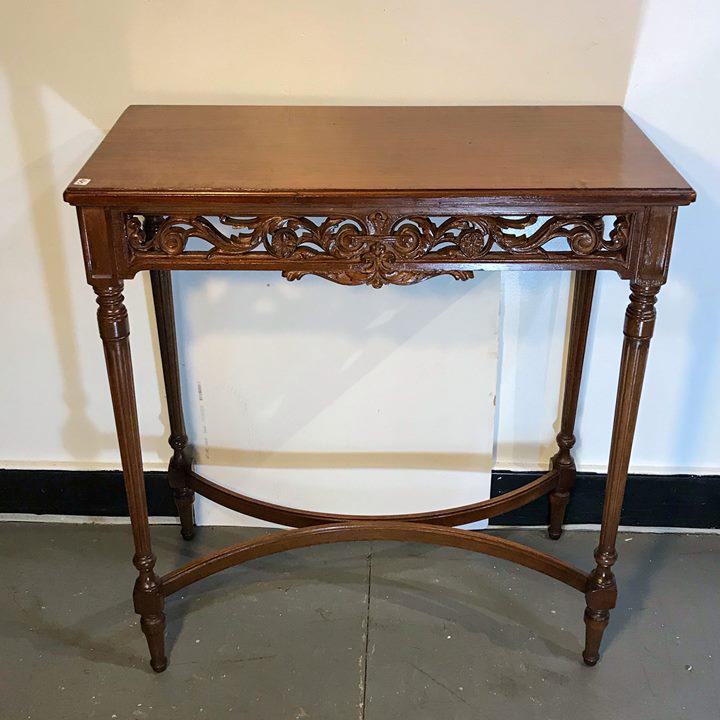 French Pierced Carved Entry table (1 of 7)
