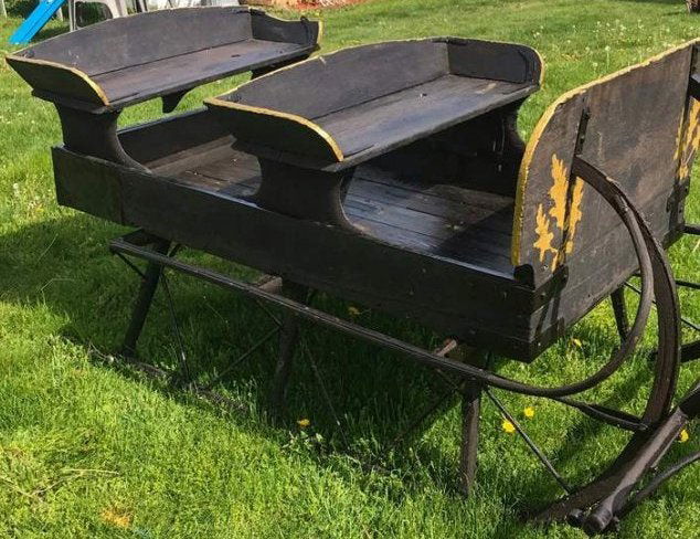 19th Century Horse Drawn Sleigh (1 of 9)