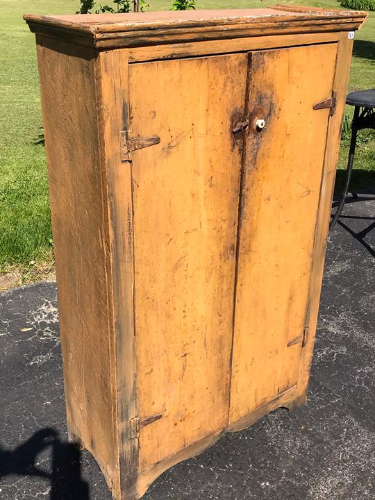 Early 2 Door Jelly Cupboard with original Paint (1 of 9)