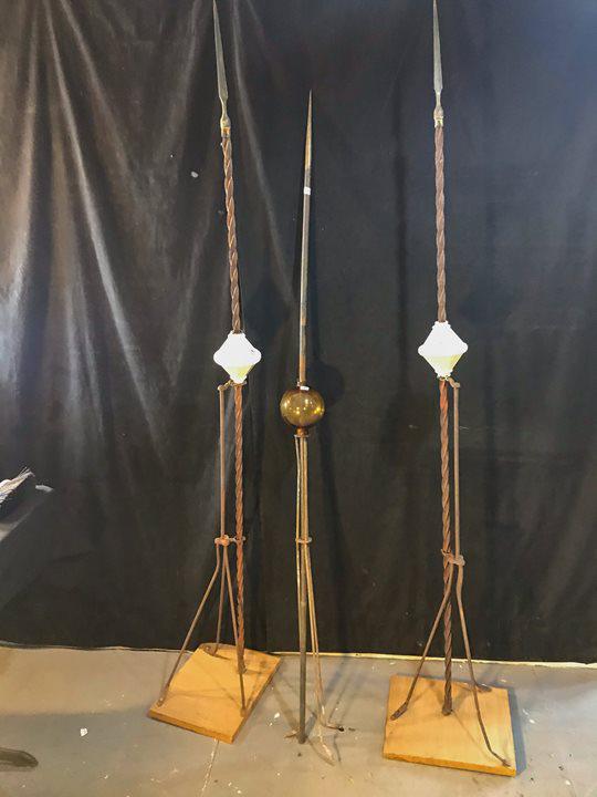 3 Late 19th Century Lightning Rods (1 of 7)