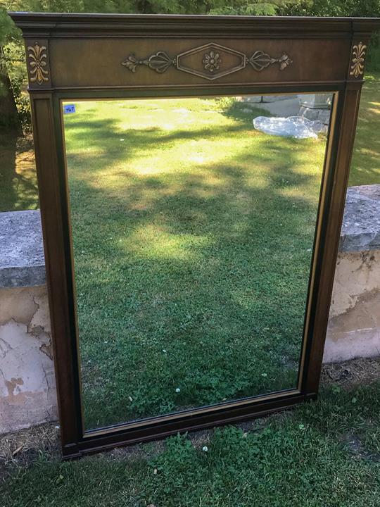 Quality Federal Style Mahogany Mirror (1 of 4)