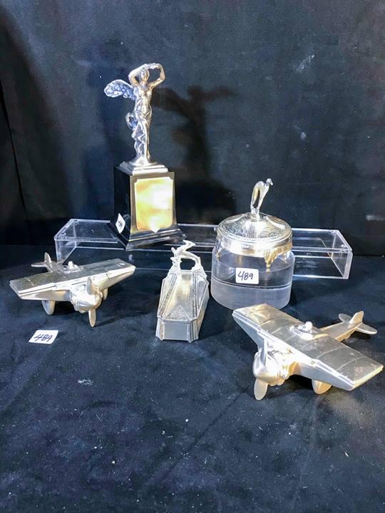 Art Deco Group of Makeup Containers (1 of 12)