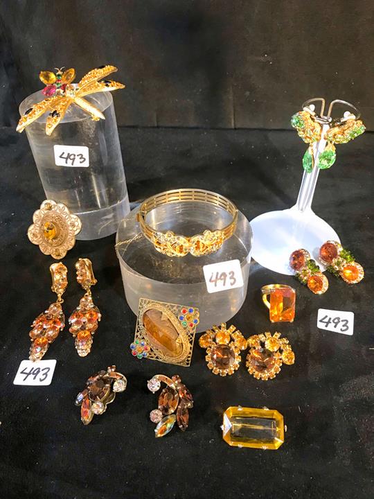 Group of Quality Early to Mid Century Rhinestone (1 of 4)