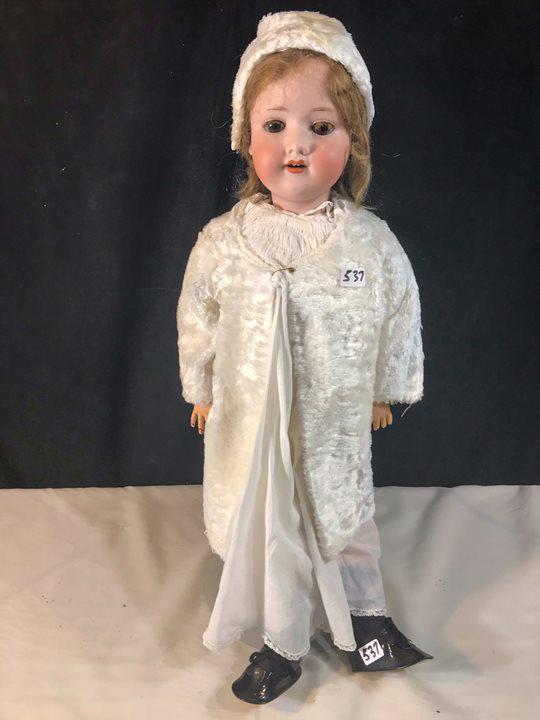 Armand Marseille German Hand Painted Bisque Head Doll (1 of 6)
