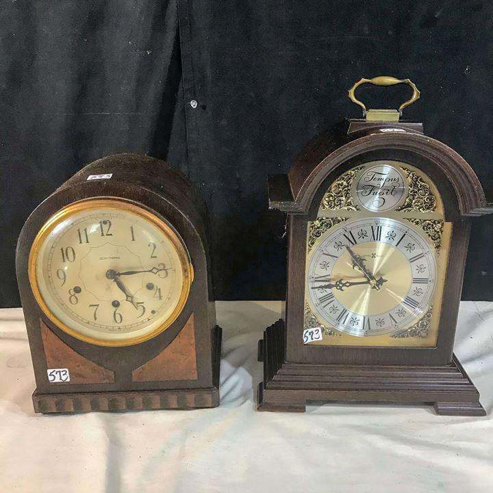 Seth Thomas 30's Mantle Clock and Howard Miller (1 of 6)