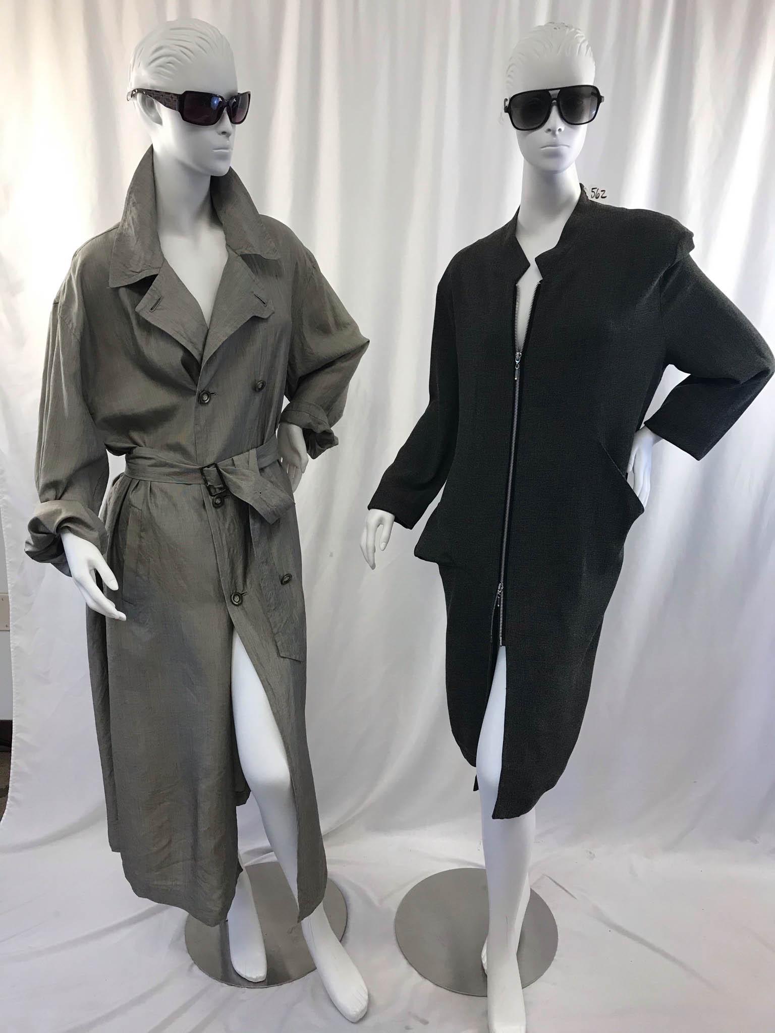 Matsuda Silk Trench Coat /Hino Malee Dress (1 of 17)