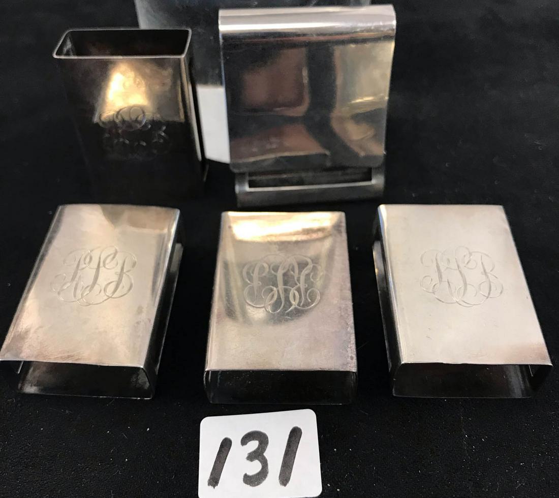 Leonore Doskow Sterling Matchbook Cover and Other (1 of 5)