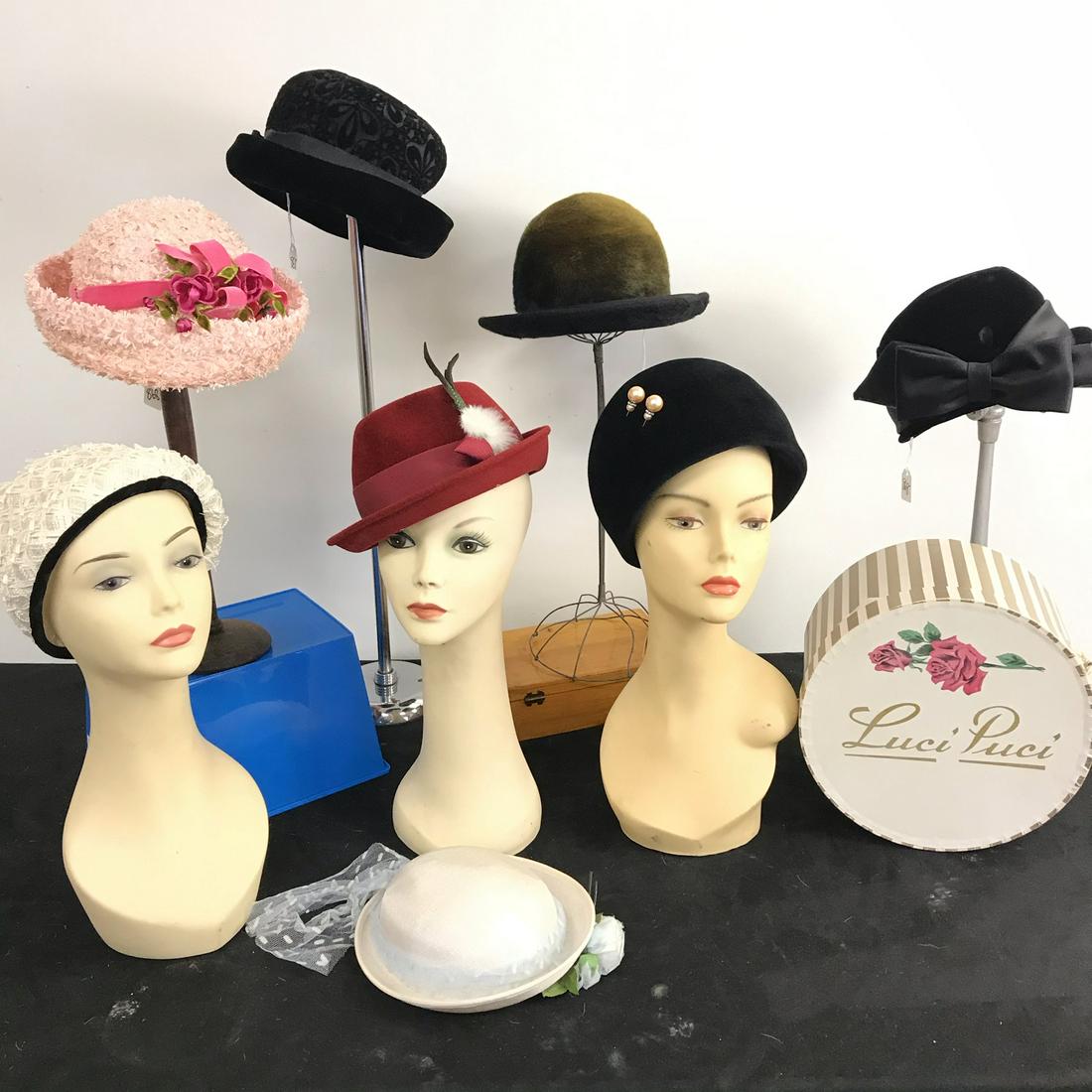 1960s Designer Hats - Hattie Carnegie and More! (1 of 8)