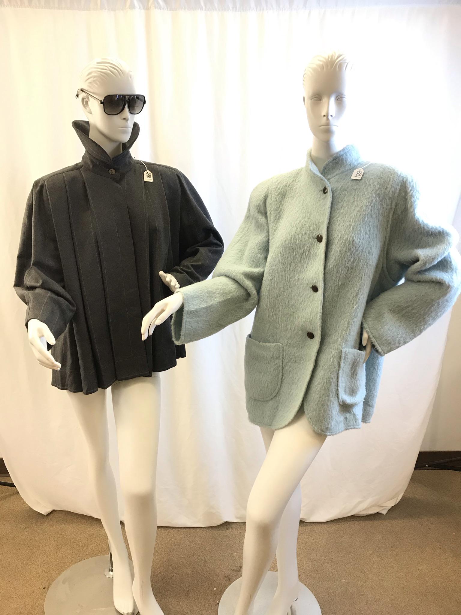 Lot of 2 Ognibene Zendman Wool Jackets or Car Coats (1 of 9)
