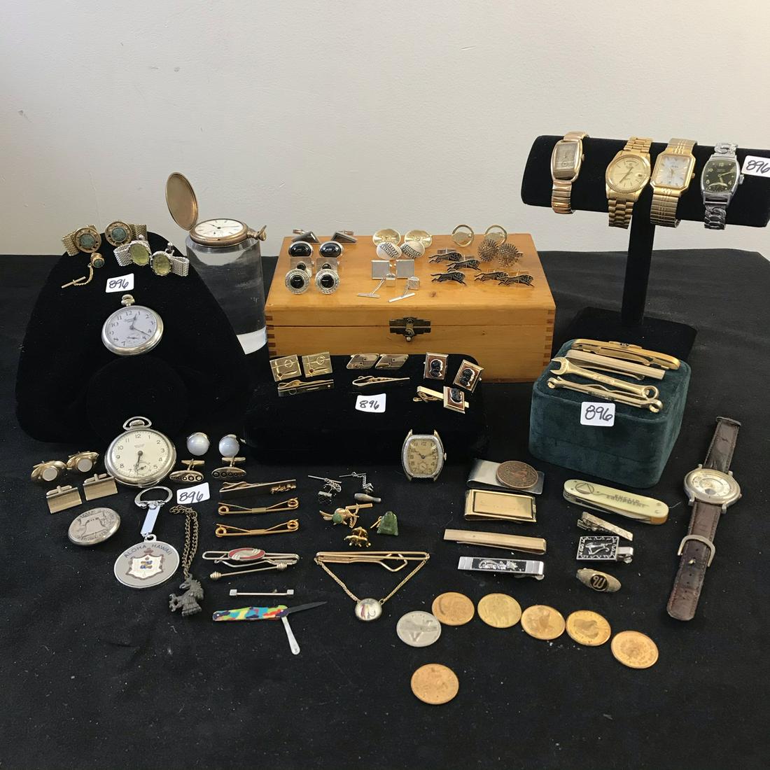 Huge Accessories Lot - Men's Watches, Cufflinks, and (1 of 20)