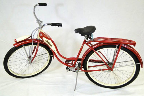 Mint condition 1950's girls Schwinn bike, all origi