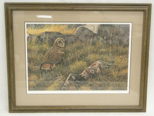 Robert Bateman signed print - 38" by 30" - Est. Va: Robert Bateman signed print - 38" by 30" - Est. Value $100-$125