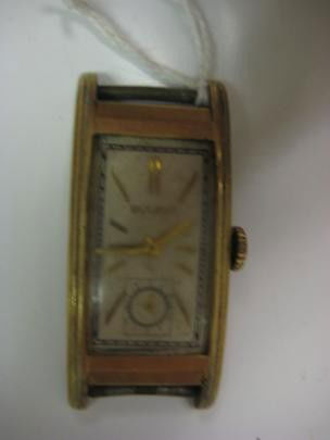 1930's Curvex watch by Bulova - Est. Value $50-$60: 1930's Curvex watch by Bulova - Est. Value $50-$60