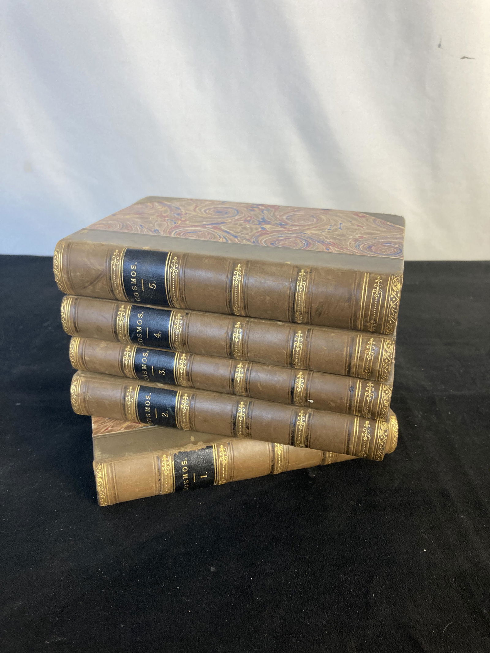 Alexander Von Humboldt's Cosmos 5-Vol. Set  1849 (1 of 4)